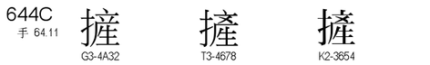 U+644C